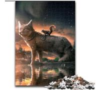 JigsawPuzzle 1000 Pieces for Adults The Evil Squirrel Impossible Jigsaw Puzzles for Adults for Birthdays, Holidays, Space Party Decorations (Size 50x75cm)
