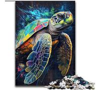 JigsawPuzzle 1000 Pieces for Adults The Patient Turtle Puzzle Challenging Brain Teaser, Family Activity, Home Decor, (size : 26x38cm)
