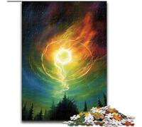 JigsawPuzzle 1000 Pieces for Adults The Sun The Storms Jigsaw Puzzle Made of Wood,Suitable for Birthdays, Halloween, Thanksgiving, Easter 1000pcs(50x75cm)