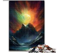 JigsawPuzzle 1000 Pieces for Adults The Sun The Storms Jigsaw Puzzles Made of cardboard,Suitable for Birthdays, Halloween, Thanksgiving, Easter 1000pcs(26x38cm)