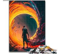 JigsawPuzzle 1000 Pieces for Adults Time Traveler Jigsaws 1000 Pieces for Adults for Teenagers, Family Interactive Game, Challenge Gift Size 26X38CM