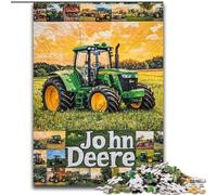JigsawPuzzle 1000 Pieces for Adults Tractor Collage Jigsaw Adult Game Gift Family Interactive Game Brain Challenge Gift 50X75CM