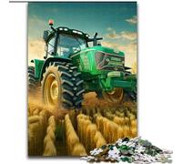 JigsawPuzzle 1000 Pieces for Adults Tractor Implements Jigsaw Puzzle Made of Wood,Suitable for Birthdays, Halloween, Thanksgiving, Easter 1000pcs(50x75cm)