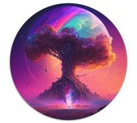 JigsawPuzzle 1000 Pieces for Adults Tree of Life Cardboard Puzzles Home Activity for Holidays,Birthdays,and Family Game Nights (67.5x67.5cm)