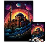 JigsawPuzzle 1000 Pieces for Adults Türkiye Hagia Sophia Challenging Puzzles Challenging DIY Brain Teaser Perfect Family Game Or Decorative Gift 1000 PCS(75x50cm)