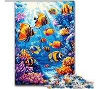 JigsawPuzzle 1000 Pieces for Adults Underwater World,Challenging Game And Family Play Educational Game for Birthday,Chrismas 50x75cm