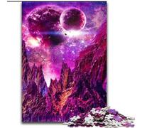 JigsawPuzzle 1000 Pieces for Adults Universe Galaxy, Game Toys Every Piece Is Unique - Challenging Family Fun Game for for Age 14 (Size 50x75cm)