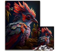 JigsawPuzzle 1000 Pieces for Adults Vibrant Alien Bird Impossible Jigsaw Puzzles for Adults Birthday Gift Idea, Challenging Brain Teaser Game 50x75CM/19.68x29.52inch