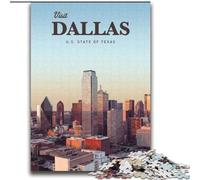 JigsawPuzzle 1000 Pieces for Adults Visit Dallas, for And from 14 Years And over Educational Learning Toys Family Games Birthday Present 75x100cm