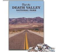 JigsawPuzzle 1000 Pieces for Adults Visit Death Valley, for And from 14 Years And over Educational Learning Toys Family Games Birthday Present 26x38cm