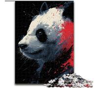 JigsawPuzzle 1000 Pieces for Adults Watercolor Panda, for 14+ Challenging Game As A Gift for The Whole Family And Friends (Size50x75cm)