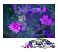 JigsawPuzzle 1000 Pieces for Adults Wild Flowers of Essex Wooden Jigsaw Puzzles for Adults Ideal And Home Decor 1000 PCS(75x50cm)