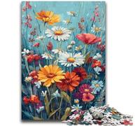 JigsawPuzzle 1000 Pieces for Adults Wildflower Summer Brain Teaser Game Wall Decoration Unique Birthday And Xmas Gifts 50x75cm