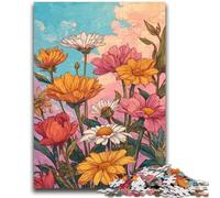 JigsawPuzzle 1000 Pieces for Adults Wildflower Summer Learning Educational Toy for Is Ideal As A Gift for The Whole Family 26x38cm