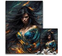 JigsawPuzzle 1000 Pieces for Adults Wrath of The Beauty ReaperWooden Jigsaw Puzzles for Adults Challenging Brain Teaser for Teenagers Family Fun Interactive Game 1000 PCS(75x50cm)