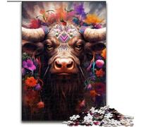 JigsawPuzzle 1000 Pieces for Adults Yak Impossible Jigsaw Puzzles for Adults Family Interactive Game, Ideal for Teenagers, Brain Teaser Gift (Size 26x38cm)