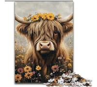 JigsawPuzzle 1000 Pieces for Adults Yak Jigsaw Challenging Brain Teaser for Teenagers, Family Game Night Fun 50X75CM