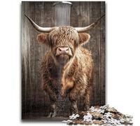 JigsawPuzzle 1000 Pieces for Adults Yak Taking A Bath Learning Educational Toy for Is Ideal As A Gift for The Whole Family 50x75cm