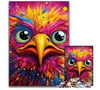 JigsawPuzzle 1000 Pieces for Adults Yellow Bird Wooden Jigsaw Puzzles Ideal DIY Decor & Brain Teaser Gift 50x75CM/19.68x29.52inch