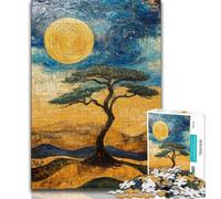 JigsawPuzzle 1000 Pieces for Teenagers African Grasslands,Brain Intelligence Challenge Addictive Toys Birthday Present,Gifts,Wall Art 38x26cm