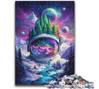 JigsawPuzzle 1000 Pieces for Teenagers Astronaut Mountains Stress Reliever Difficult Challenge Unique Home Decor And Gifts 50X75CM