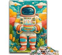 JigsawPuzzle 1000 Pieces for Teenagers Astronaut's Birthday for Age 14+ Brain Teaser Game Best Gift for Adults And Teenagers 26x38cm