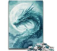 JigsawPuzzle 1000 Pieces for Teenagers Chinese Dragon Challenging Game Toys for Is Ideal As A Gift for The Whole Family 26x38cm
