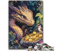 JigsawPuzzle 1000 Pieces for Teenagers Dragon And Sparrow for Educational Game Challenge Toy Deal As Gifts for The Whole Family 38x26cm