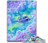 JigsawPuzzle 1000 Pieces for Teenagers Dream Helicopter for And 14 Years And over Educational Challenge Fun Activities at Home, Birthday Gifts, Travel Gifts 50x75cm