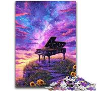 JigsawPuzzle 1000 Pieces for Teenagers Dream Piano Family Game Stress Reliever Difficult Challenge Artists Collection, Fine Art 26x38cm