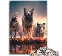 JigsawPuzzle 1000 Pieces for Teenagers Dying Embers Educational Games Wall Decoration Unique Birthday And Xmas Gifts 38x26cm