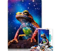 JigsawPuzzle 1000 Pieces for Teenagers Fantasy Frog,Brain Intelligence Challenge Addictive Toys Birthday Present,Gifts,Wall Art (75x50cm)