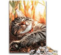 JigsawPuzzle 1000 Pieces for Teenagers Farm Cat Vibrant And Unique Design Relaxing & Challenging Puzzle Experience 26x38cm