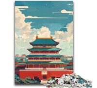 JigsawPuzzle 1000 Pieces for Teenagers Forbidden Temple for Educational Game Challenge Toy Deal As Gifts for The Whole Family (size 38x52cm)