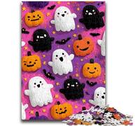JigsawPuzzle 1000 Pieces for Teenagers Halloween Theme for Educational Game Challenge Toy Deal As Gifts for The Whole Family 50x75cm