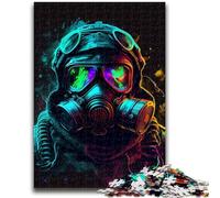 JigsawPuzzle 1000 Pieces for Teenagers Hazard Suit Operator Challenging Game Toys for Is Ideal As A Gift for The Whole Family 50x75cm