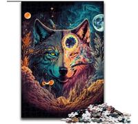 JigsawPuzzle 1000 Pieces for Teenagers HighFlying Wolf, Elephant Toy Intellectual Game Birthday Present, Gifts, Wall Art for Ages 14+ (Size 26x38cm)