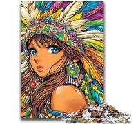 JigsawPuzzle 1000 Pieces for Teenagers Indian Princess Decompressing Intellectual Educational Toy Perfect Decoration 50x75cm