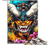 JigsawPuzzle 1000 Pieces for Teenagers Japanese Ninja, Suitable for People Aged 14 And Above Educational Games Secret Santa Gifts (Size 26x38cm)