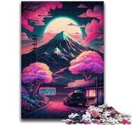 JigsawPuzzle 1000 Pieces for Teenagers Japanese Temple Toy Intellectual Game for Home Decoration for Age 14 Years Up 50x75cm