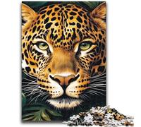 JigsawPuzzle 1000 Pieces for Teenagers Jungle Cheetah for Age 14+ Quiz Game Fun at Home Activities, Birthday Present,Travel Gifts 26x38cm