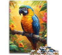 JigsawPuzzle 1000 Pieces for Teenagers Jungle Parrot Family Fun Fun at Home Activities, Birthday Present,Travel Gifts, for And 14 Years Old 50x75cm