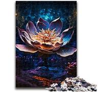JigsawPuzzle 1000 Pieces for Teenagers Lotus Flower Magic for Educational Game Challenge Toy Deal As Gifts for The Whole Family 50x75cm