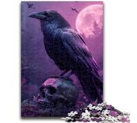 JigsawPuzzle 1000 Pieces for Teenagers Magic Crow, for 14+ Challenging Game As A Gift for The Whole Family And Friends 26X38CM