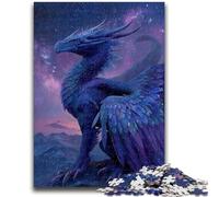 JigsawPuzzle 1000 Pieces for Teenagers Magic Dragon Stress Reliever Difficult Challenge Deal As Gifts for The Whole Family 38x26cm