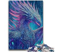 JigsawPuzzle 1000 Pieces for Teenagers Mysterious Dragon Decompressing Intellectual Educational Toy Perfect Decoration 26x38cm