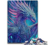 JigsawPuzzle 1000 Pieces for Teenagers Mysterious Dragon for And 14 Years And over Educational Challenge Fun Activities at Home, Birthday Gifts, Travel Gifts 50x75cm