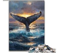 JigsawPuzzle 1000 Pieces for Teenagers Mysterious Whale, for Age 14 Years And over Home Decor As A Gift for The Whole Family And Friends (Size 50x75cm)