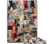 JigsawPuzzle 1000 Pieces for Teenagers Paris Collage Relax Games Educational Game for Birthday, Chrismas for And Age 14 Years Up 50x75cm