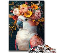 JigsawPuzzle 1000 Pieces for Teenagers Parrot And Flowers Educational Games Wall Decoration Unique Birthday And Xmas Gifts 50x75cm